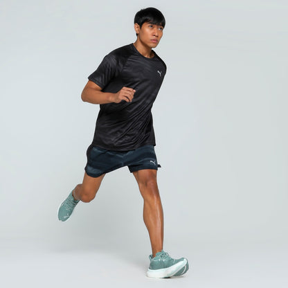 M RUN VELOCITY AOP TEE (POLY) PUMA 526599-01