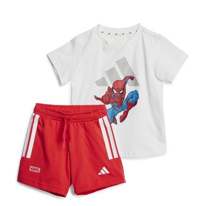 I MRVL SM T SET WH ADIDAS JF3629 SET INFANT SPIDER