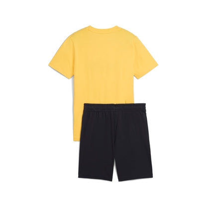 ESS 2 COLOR No. 1 Logo Tee and Shorts Set B PUMA 686298-55