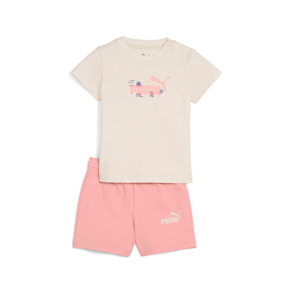 MINICATS SANDY ADVENTURES Tee and Shorts Set INF PUMA 686286-87