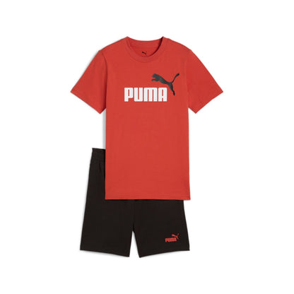 ESS 2 COLOR No. 1 Logo Tee and Shorts Set B PUMA 686298-15