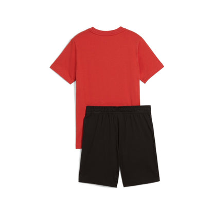 ESS 2 COLOR No. 1 Logo Tee and Shorts Set B PUMA 686298-15