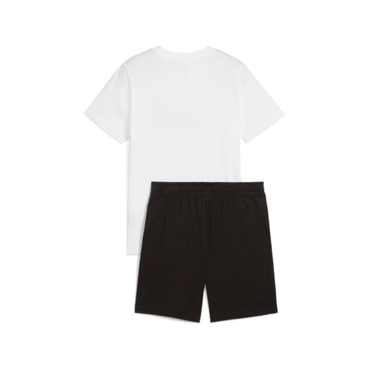 ESS 2 COLOR No. 1 Logo Tee and Shorts Set B PUMA 686298-02