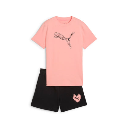 FLAMING LOVE Tee and Shorts Set G PUMA 686308-18
