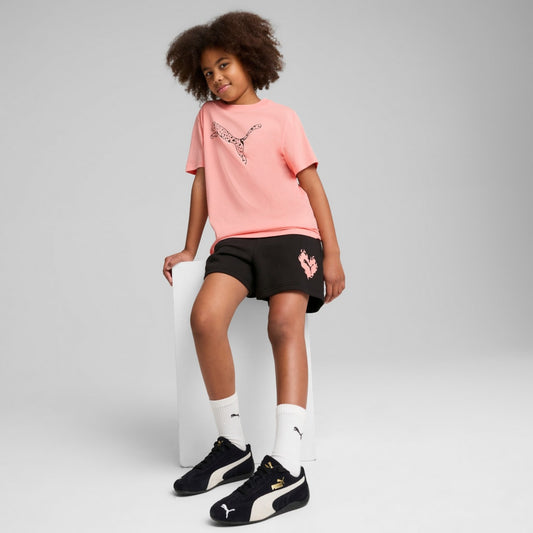 FLAMING LOVE Tee and Shorts Set G PUMA 686308-18
