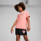 FLAMING LOVE Tee and Shorts Set G PUMA 686308-18