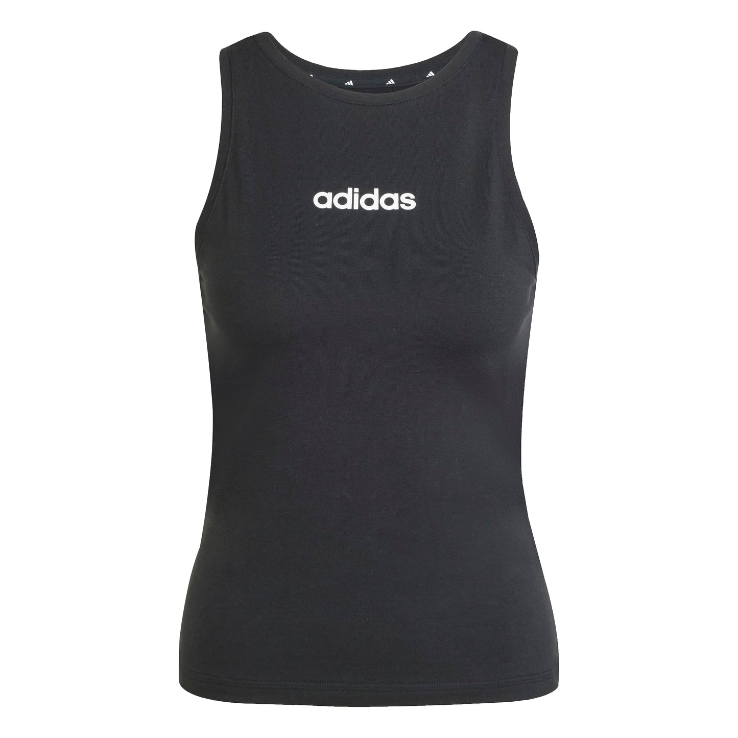 W LIN SJ TK BLACK/ ADIDAS JC5798 CANOTTA NERO