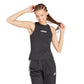 W LIN SJ TK BLACK/ ADIDAS JC5798 CANOTTA NERO