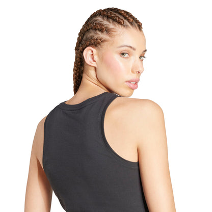 W LIN SJ TK BLACK/ ADIDAS JC5798 CANOTTA NERO