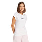 W LIN SJ T WHITE/B ADIDAS JC8239 BIANCO