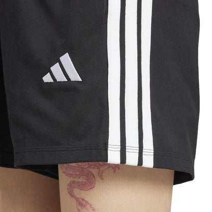 Shorts Donna adidas Essentials 3-Stripes Slim - Nero - JD0908