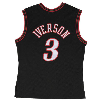 NBA SWING JERSEY 76ERS 2000 IVERSON MITC SMJYGS18201-P76BL NERO