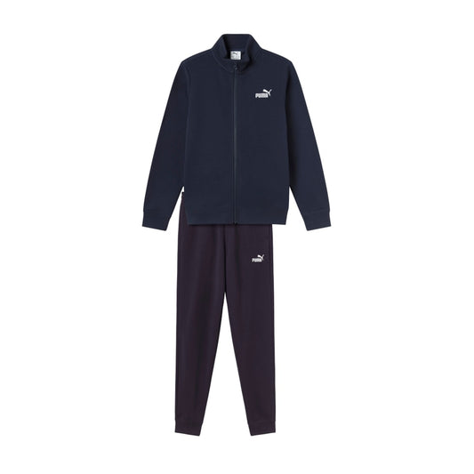 TUTA COTONE FRENCH TERRY BLU