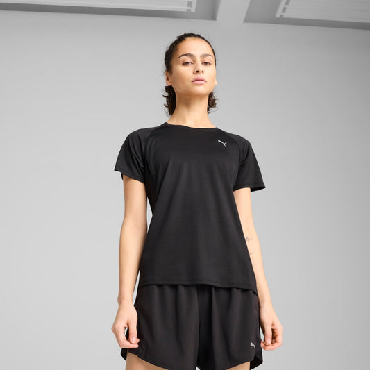 W RUN VELOCITY TEE (POLY) PUMA 526578-01 nero
