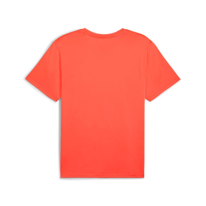 M TAD ESSENTIALS SOLID CAT TEE (LC small cat) PUMA 525908-23 rosso