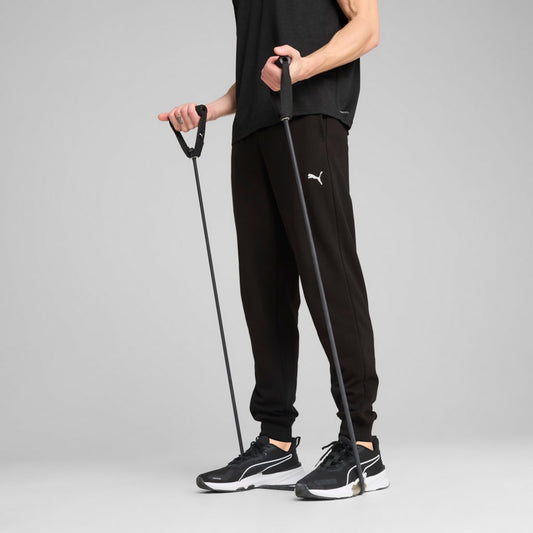 M TAD ESSENTIALS French Terry Jogger PUMA 525917-01 nero