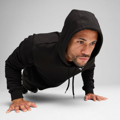 M TAD ESSENTIALS French Terry Hoodie PUMA 525918-01 nero