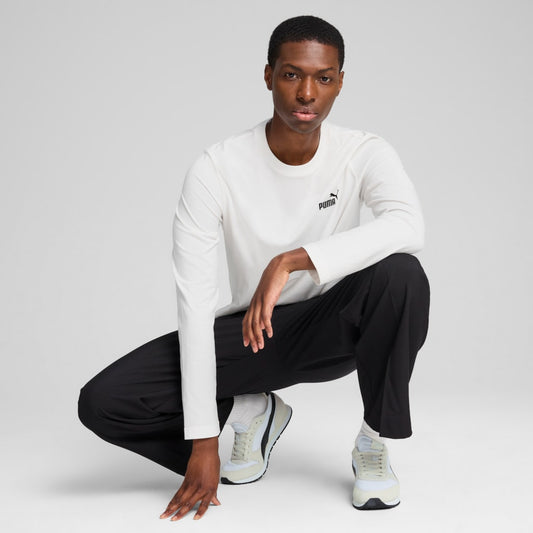 ESS No. 1 Logo Longsleeve Tee PUMA 682546-02 bianco