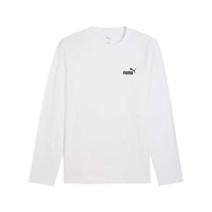 ESS No. 1 Logo Longsleeve Tee PUMA 682546-02 bianco
