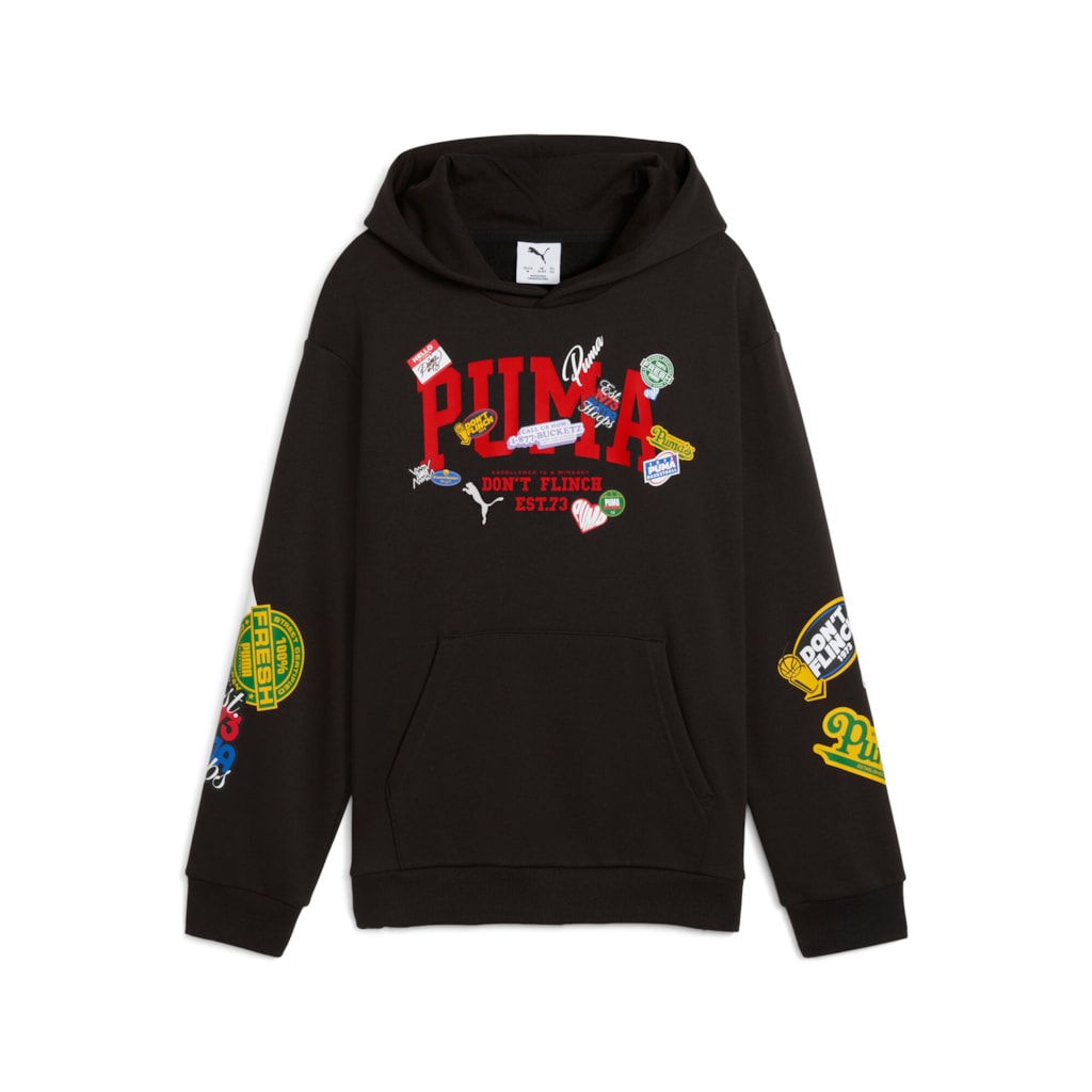 Felpa BASKETBALL HOOPER Hoodie FL B PUMA 688980-01