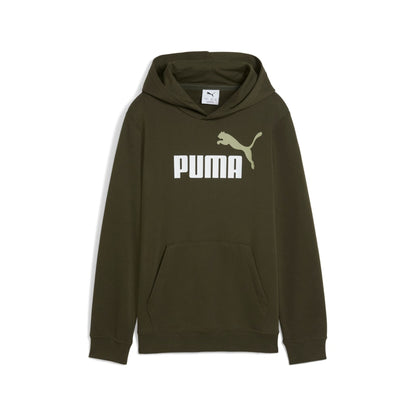 ESS 2 COLOR No.1 Logo Hoodie TR B PUMA 685823-70 verdone