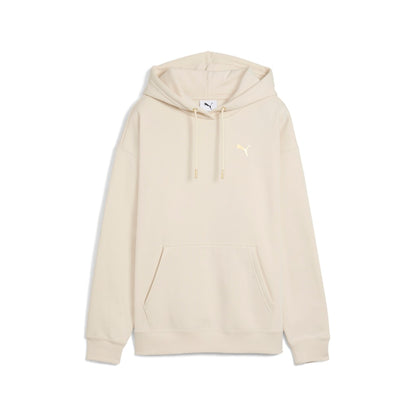 MAXIMAL METALLIC Comfort Hoodie FLPUMA634461-87 panna