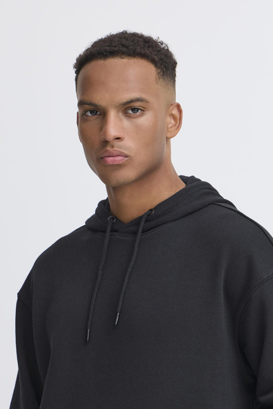 Felpa con Cappuccio Blend BHJUSTAN Nera Uomo - 20718482-194007