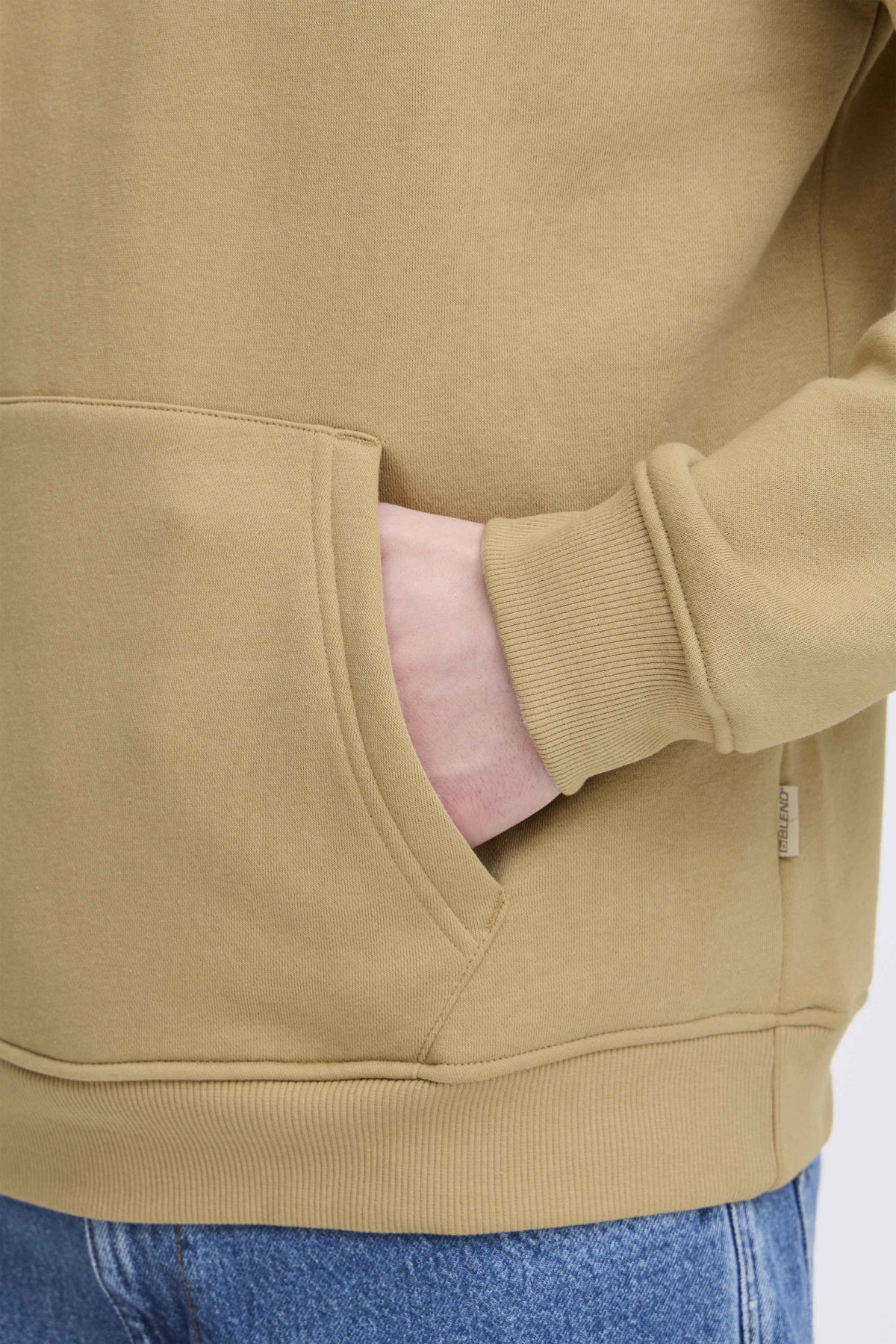 Felpa con Cappuccio Blend BHJUSTAN Beige Sabbia - 20718482-161315