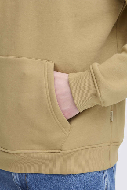 Felpa con Cappuccio Blend BHJUSTAN Beige Sabbia - 20718482-161315