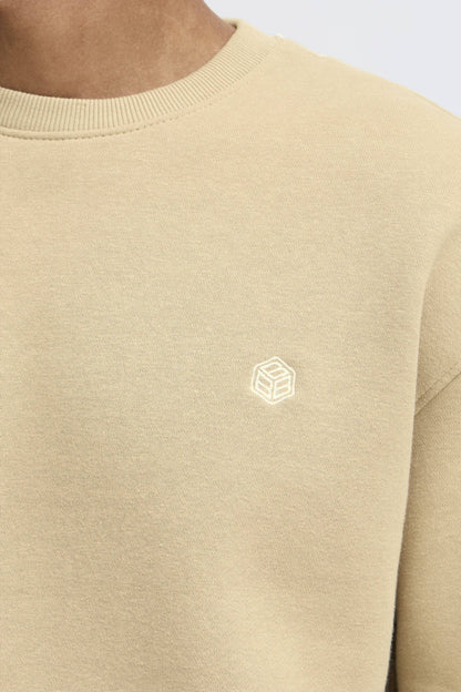 Felpa Blend He BHJUE Sweat - Beige/Crema - 20718487-161315