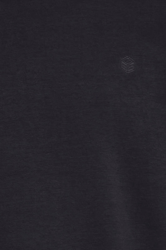 Felpa Girocollo Blend BHJUE Nera Uomo - 20718487-194007