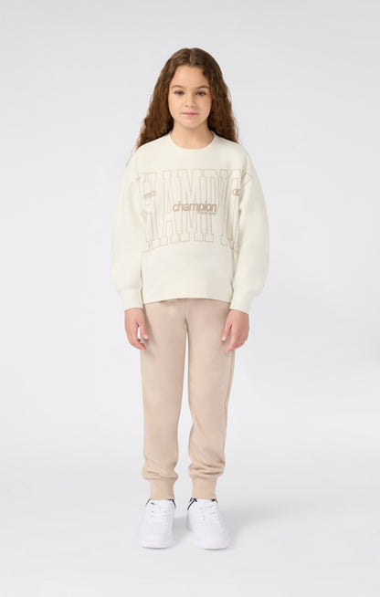 Sweatsuit CHAMPION 405236-WW056 tuta panna