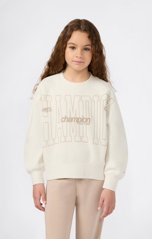 Sweatsuit CHAMPION 405236-WW056 tuta panna