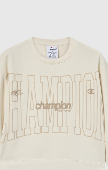 Sweatsuit CHAMPION 405236-WW056 tuta panna