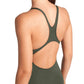 WOMEN'S TEAM SWIMSUIT SWIM PRO SOLID arena 004760-660 VERDE