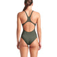 WOMEN'S TEAM SWIMSUIT SWIM PRO SOLID arena 004760-660 VERDE