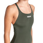 WOMEN'S TEAM SWIMSUIT SWIM PRO SOLID arena 004760-660 VERDE