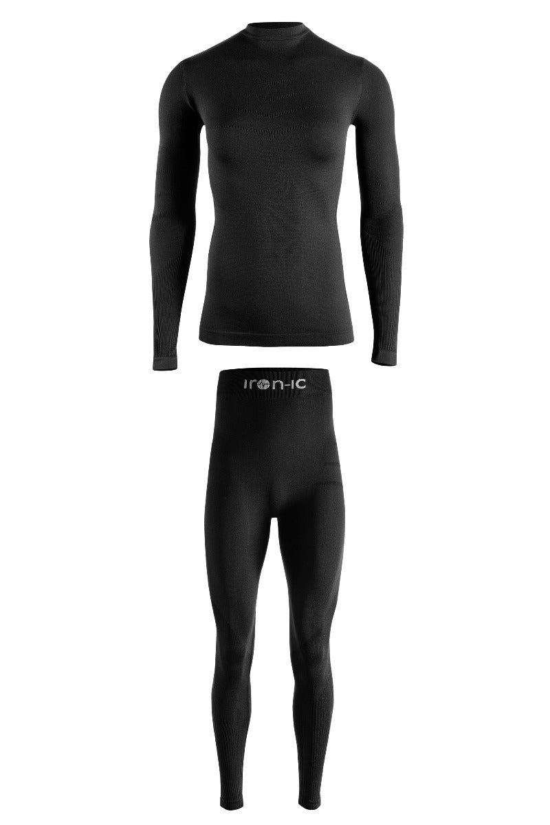 T SHIRT + PANTALONE W TERMICO IRONIC 900479-nero