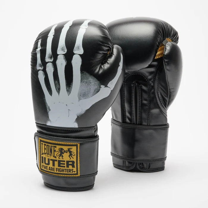 GUANTONI BOXE LEONE X IUTER GN01IU-NERO