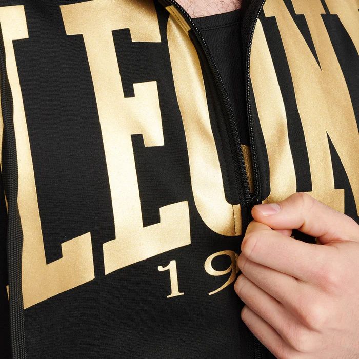 SMANICATO CON CAPPUCCIO DNA LEONE ABX710-NERO