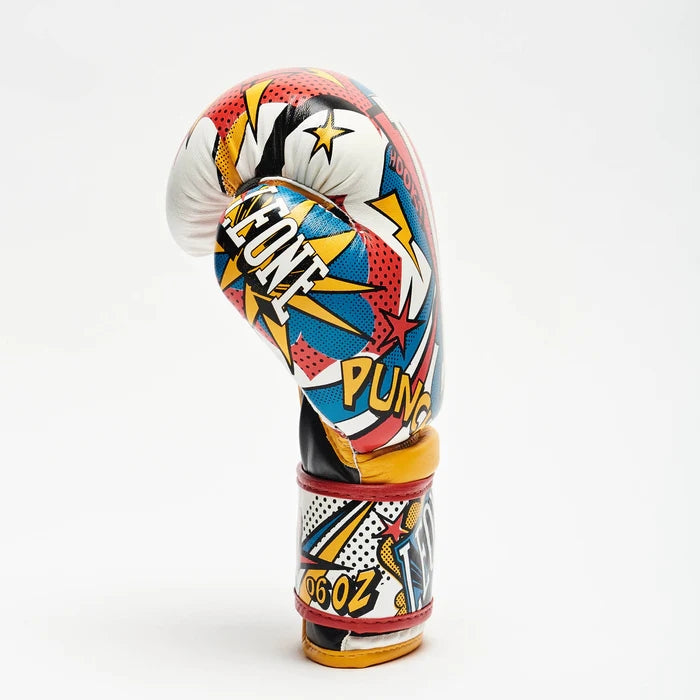 GUANTI BOXE JR LEONE GN400J-BIANCO