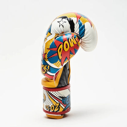 GUANTI BOXE JR LEONE GN400J-BIANCO