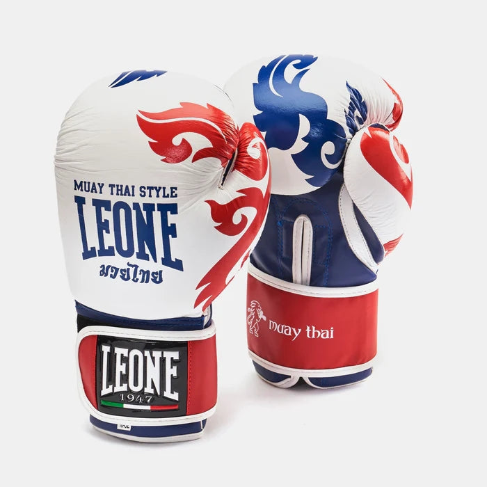 GUANTI MUAY THAI GN031-BIANCO