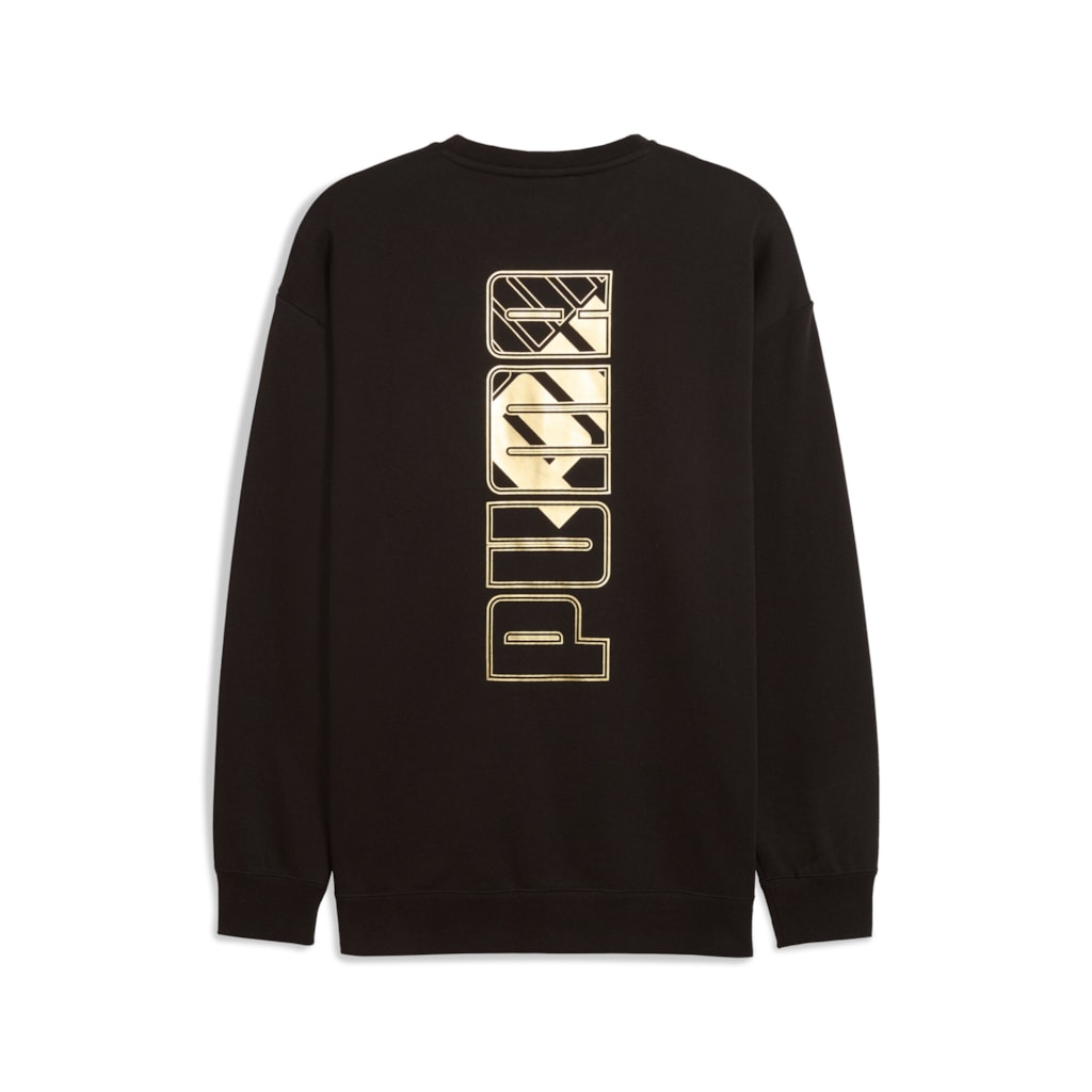 MAXIMAL METALLIC Relaxed Crew FL PUMA 634455-01