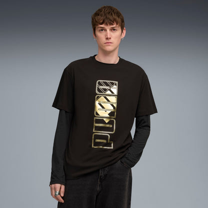 MAXIMAL METALLIC Relaxed Tee PUMA 634453-01