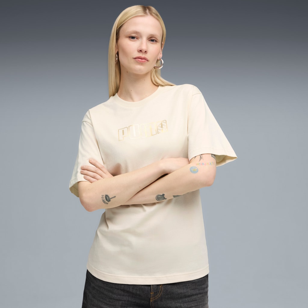MAXIMAL METALLIC Relaxed Tee PUMA 634459-87