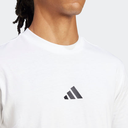 M SL SJ T WHITE/BL ADIDAS JF1092 T SHIRT