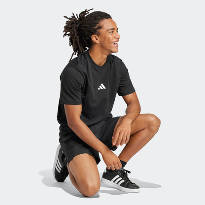 M SL SJ T BLACK/WH ADIDAS JE9024 T SHIRT NERA