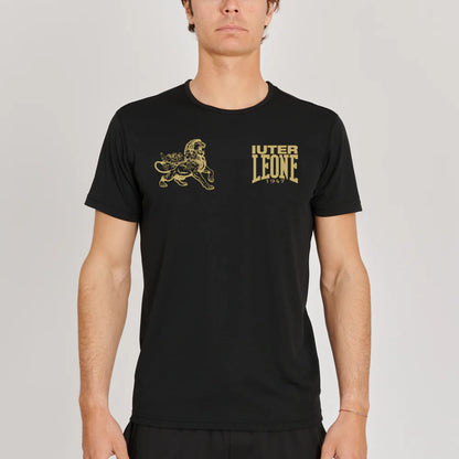T-SHIRT LEONE X IUTER AB03IU -NERO