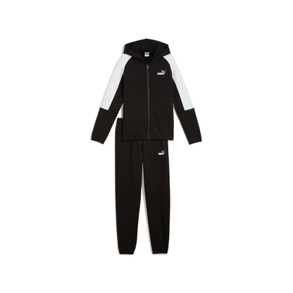 ESS BLOCK Hooded Full-Zip Sweat Suit FL B PUMA 689724-01